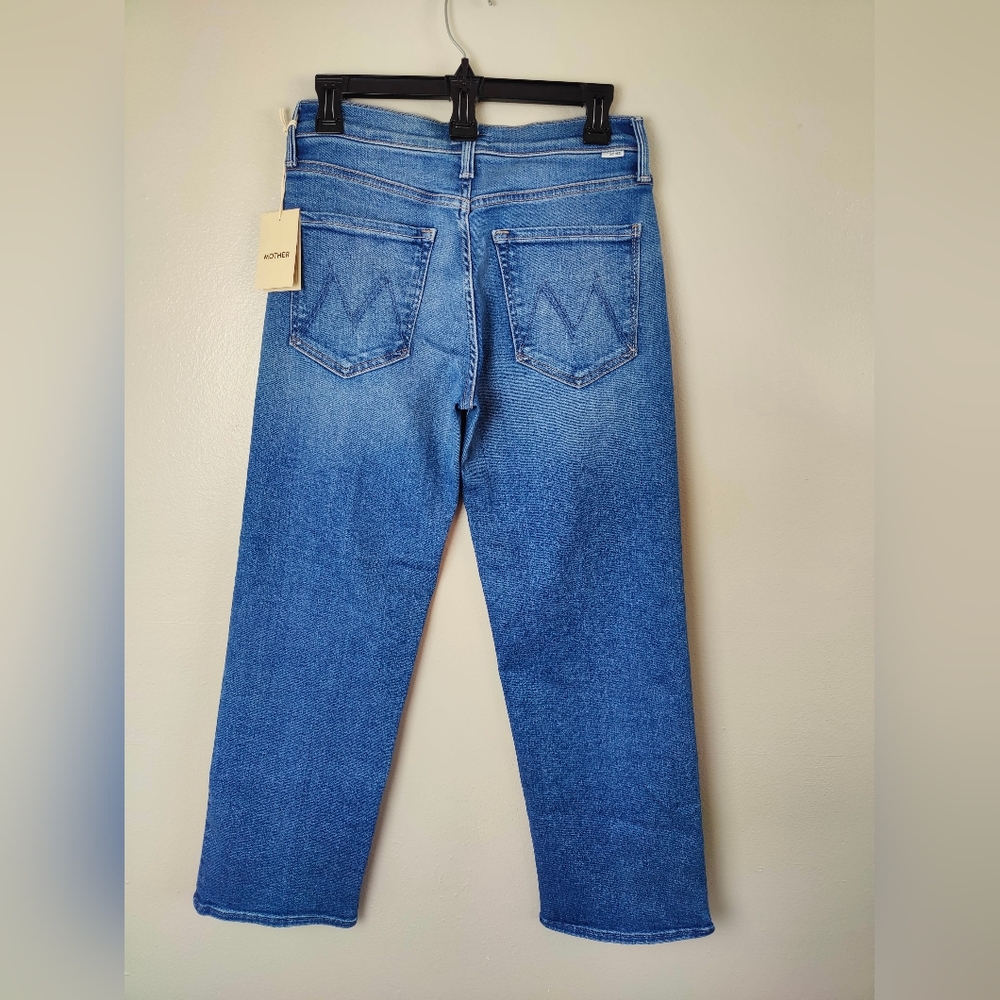 Mother The Mid Rise Rambler Zip Ankle Piece By Piece Wash NWT - Picture 6 of 13